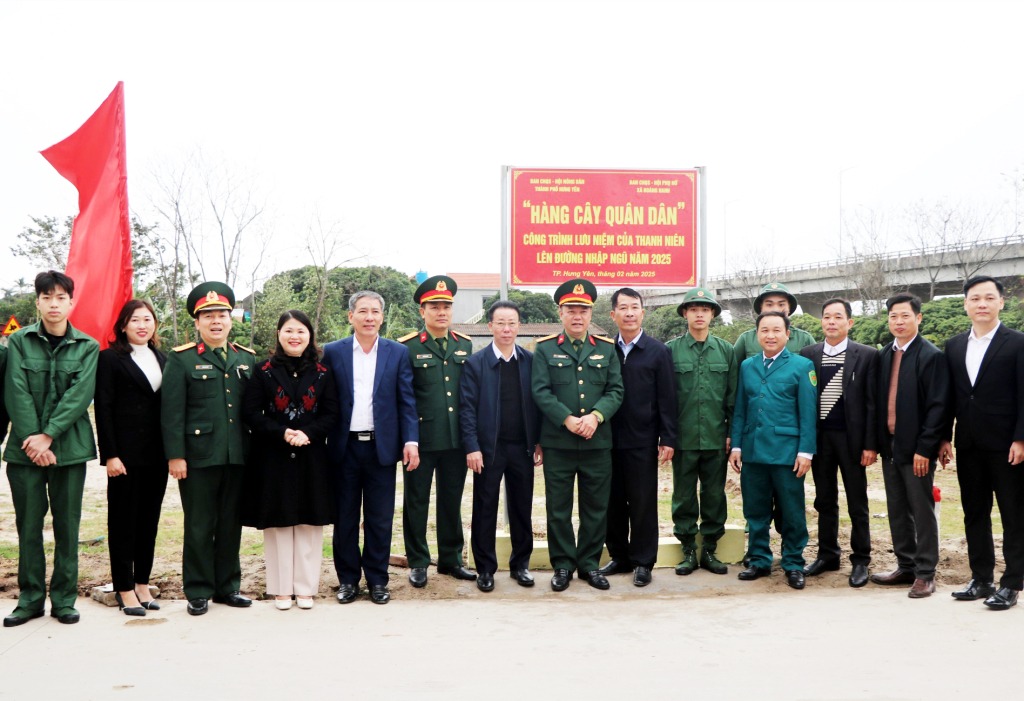 Thành phố Hưng Yên sẵn sàng cho ngày hội giao, nhận quân năm 2025