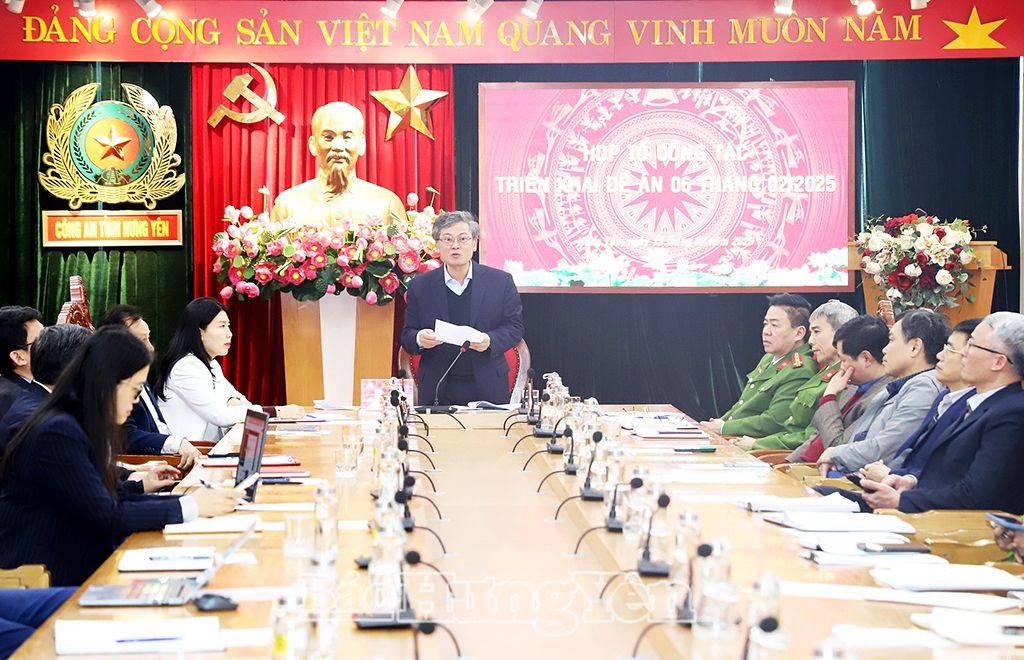 Tổ công tác triển khai Đề án 06 của Chính phủ triển khai nhiệm vụ tháng 2