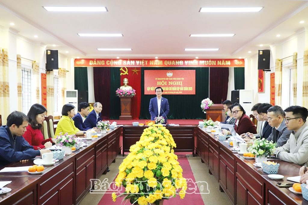 Gặp mặt các cơ quan báo chí nhân dịp đầu Xuân 