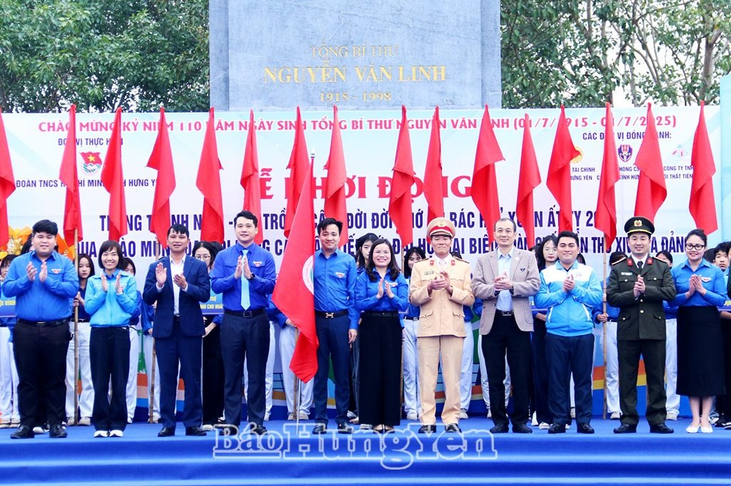 Khởi động Tháng Thanh niên và hưởng ứng 