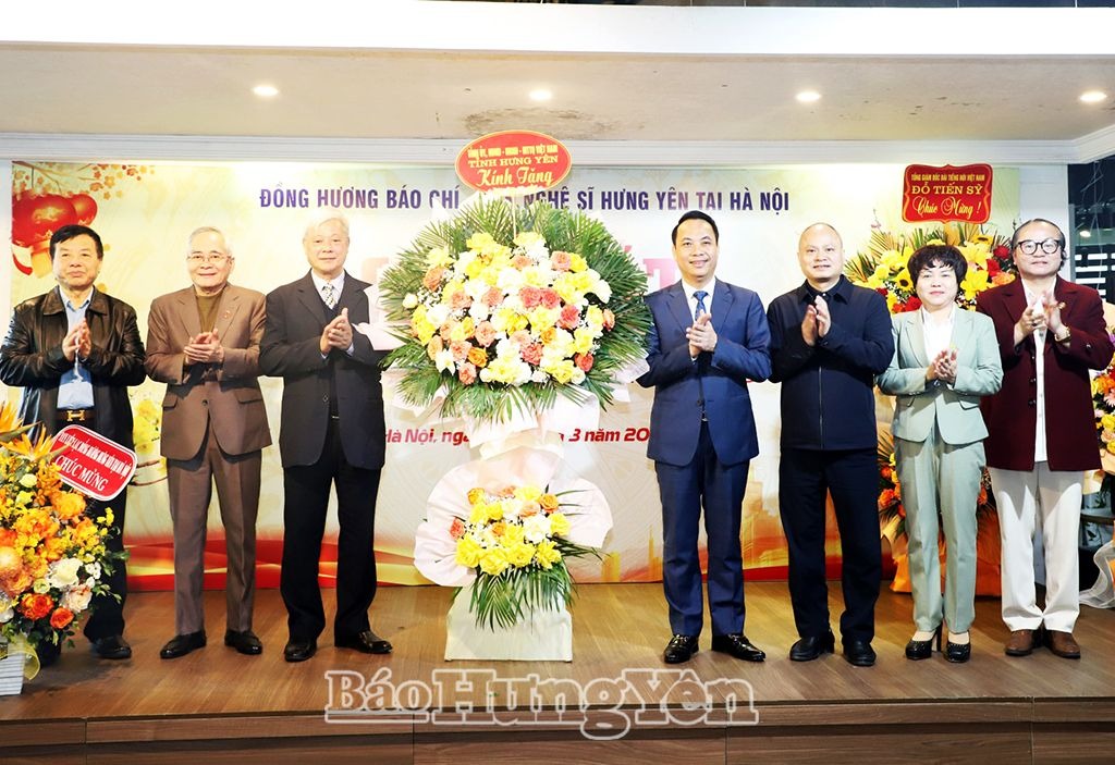Gặp mặt đồng hương báo chí, văn nghệ sĩ Hưng Yên tại Hà Nội