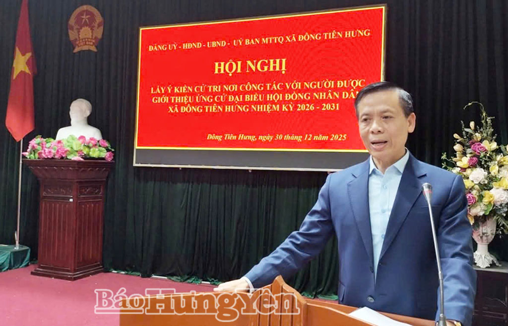 Thành lập 612 đơn vị bầu cử để bầu 2.249 đại biểu HĐND cấp xã nhiệm kỳ 2026 - 2031