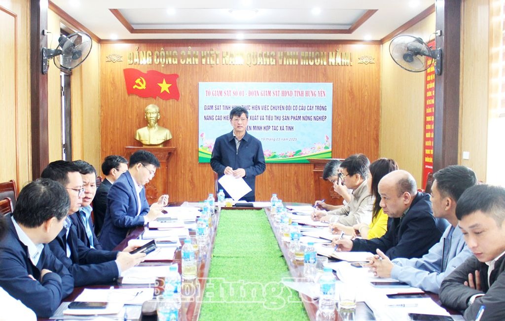 Đoàn giám sát của HĐND tỉnh giám sát chuyên đề tại một số đơn vị, địa phương