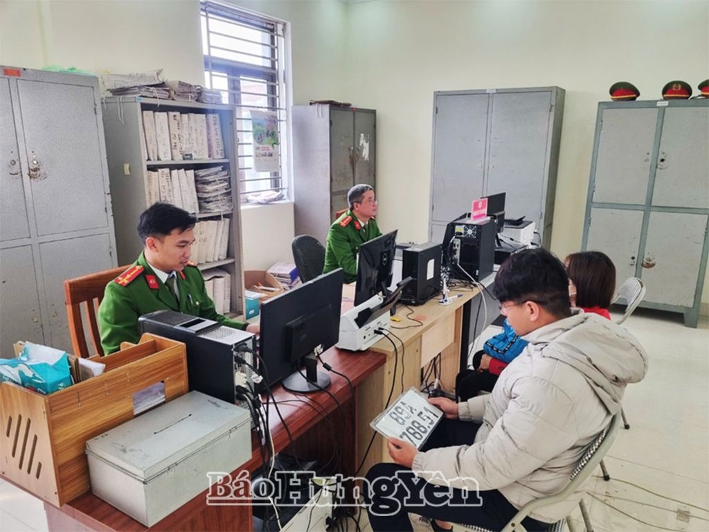 Công an cấp xã hoạt động ổn định theo mô hình mới