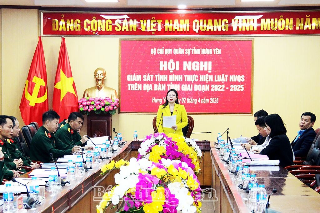 Giám sát tình hình thực hiện Luật Nghĩa vụ quân sự