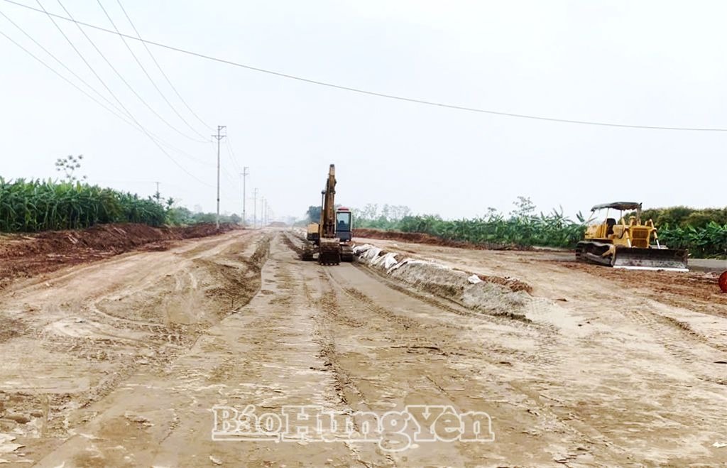 Phát triển hạ tầng giao thông ở huyện Khoái Châu 