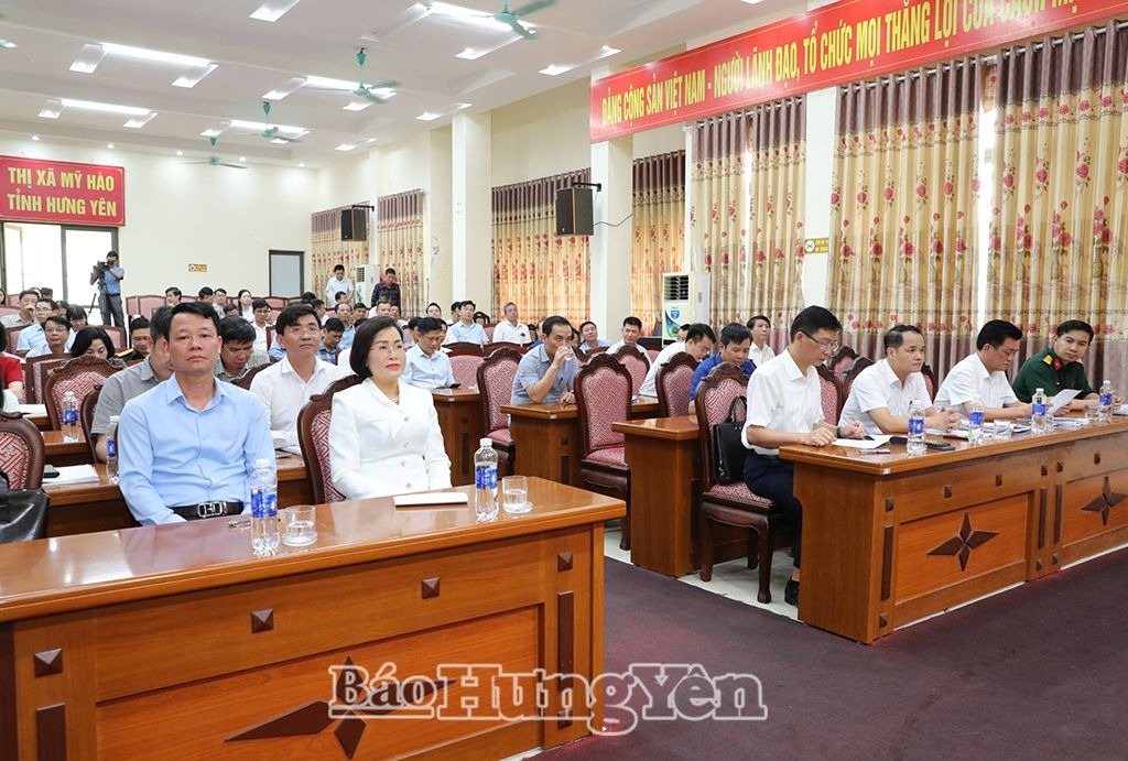 Thị ủy Mỹ Hào: Thi hành kỷ luật 137 đảng viên và 7 tổ chức đảng