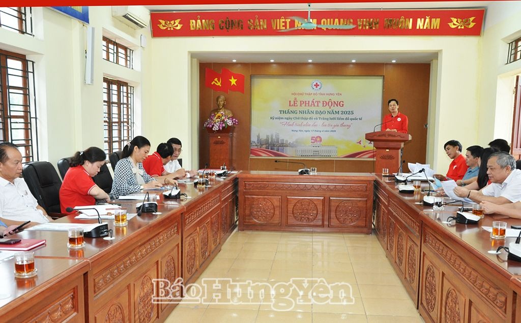 Hưng Yên phát động Tháng Nhân đạo năm 2025