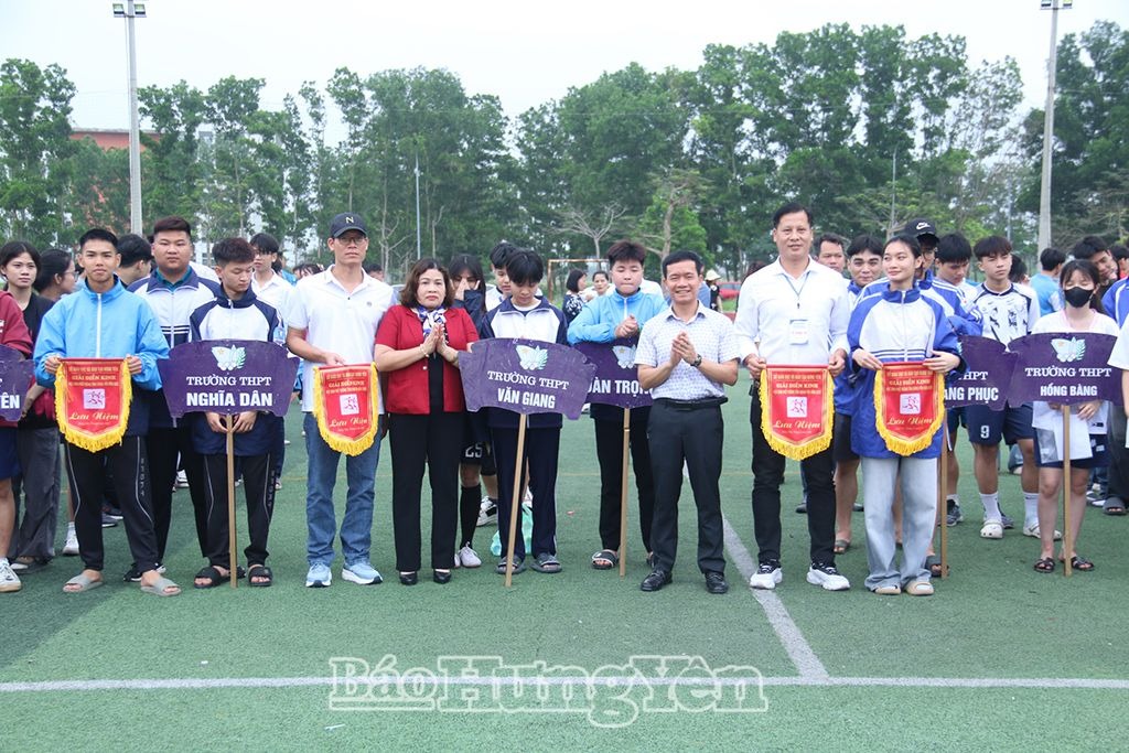 Hưng Yên: Khai mạc Giải điền kinh học sinh phổ thông năm 2025