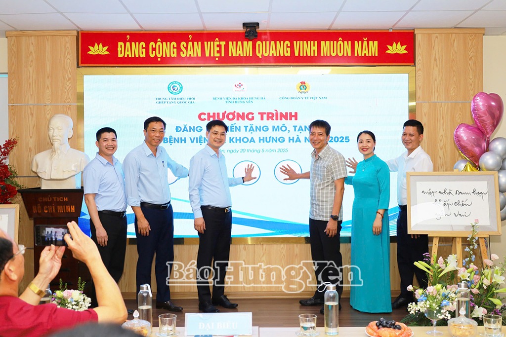 Chương trình phát động đăng ký hiến tặng mô, tạng “Cho đi là còn mãi”