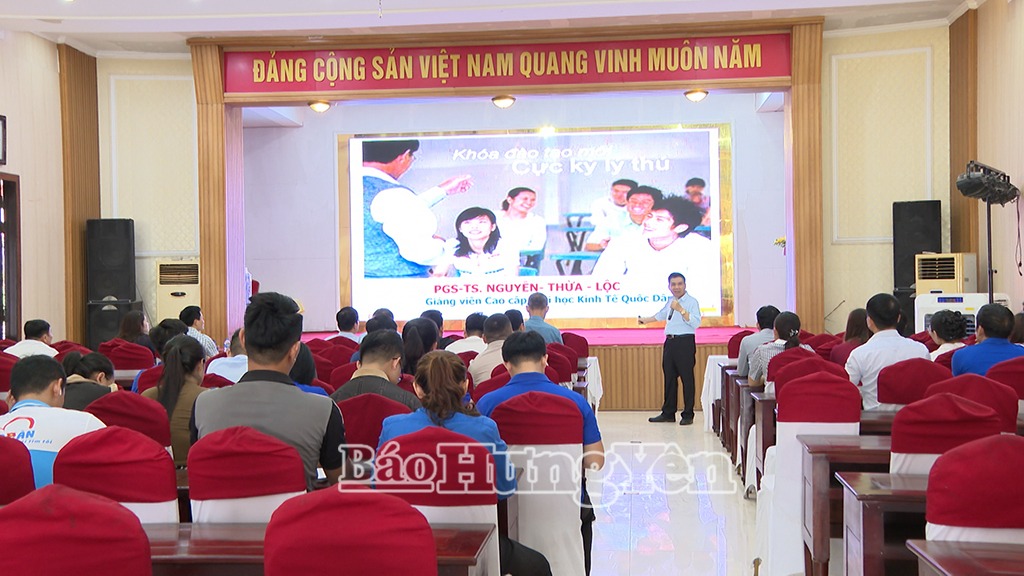 Tuyên truyền, phổ biến kiến thức về hội nhập kinh tế quốc tế năm 2025 cho 160 cán bộ, đoàn viên thanh niên