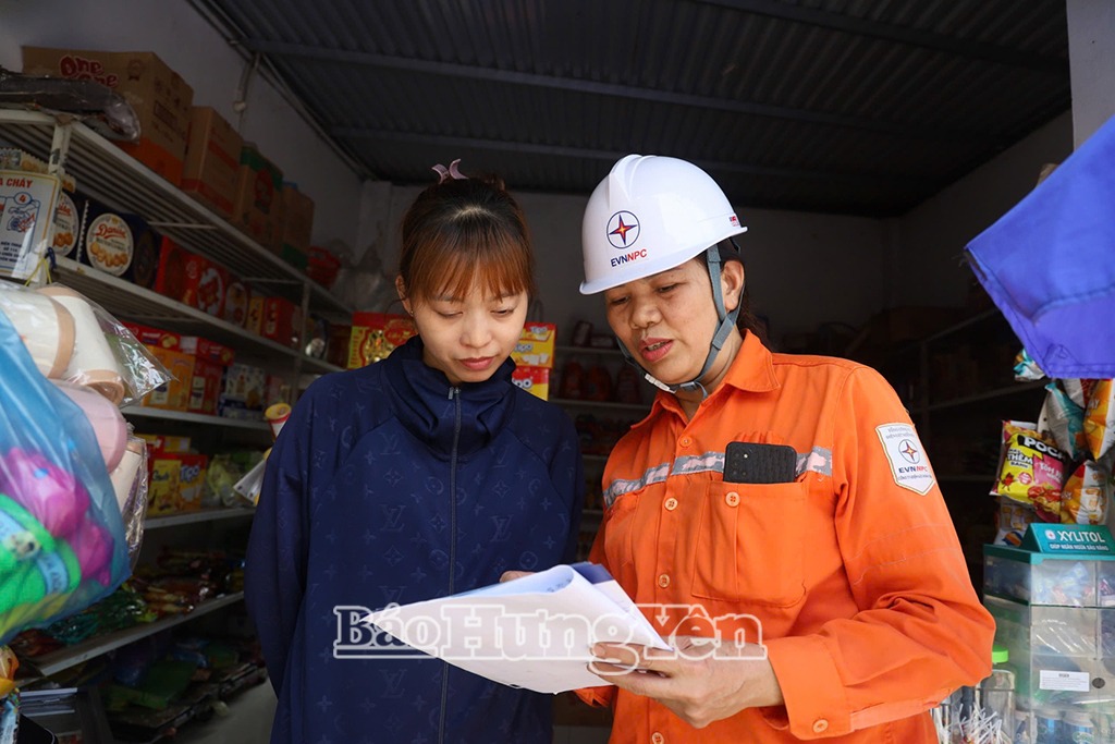 Công ty Điện lực Hưng Yên thực hiện xóa bỏ quầy thu tiền điện trực tiếp