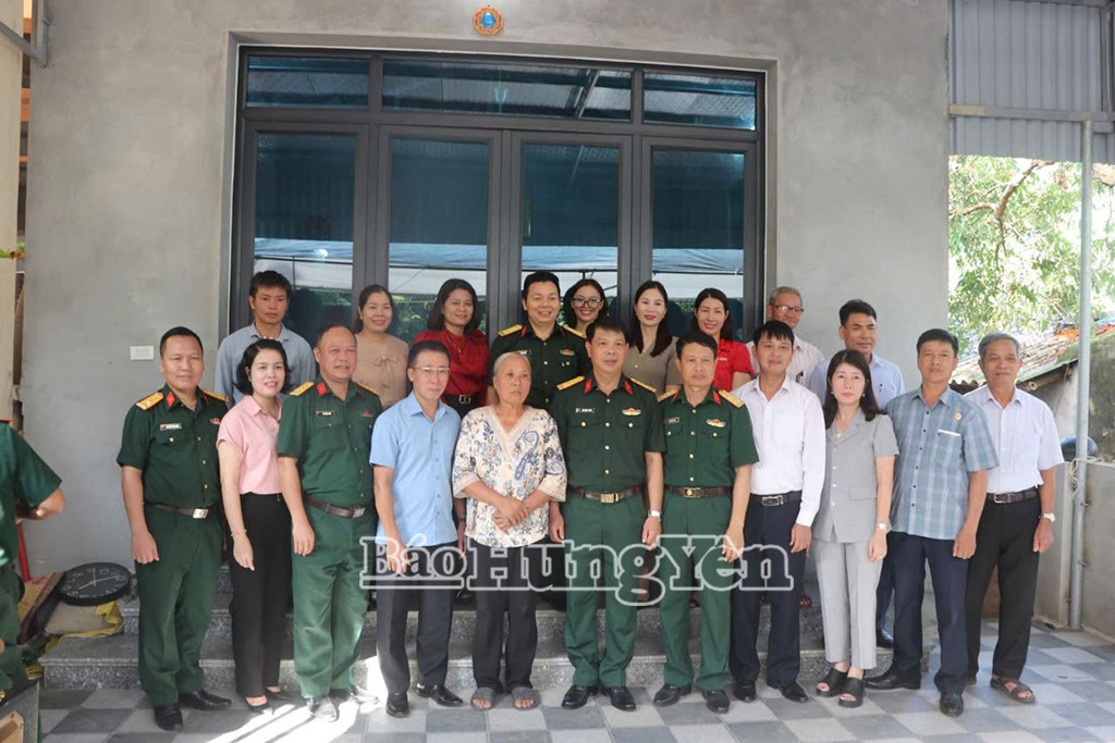 Những việc làm thiết thực học tập và làm theo Bác của Ban CHQS thành phố Hưng Yên