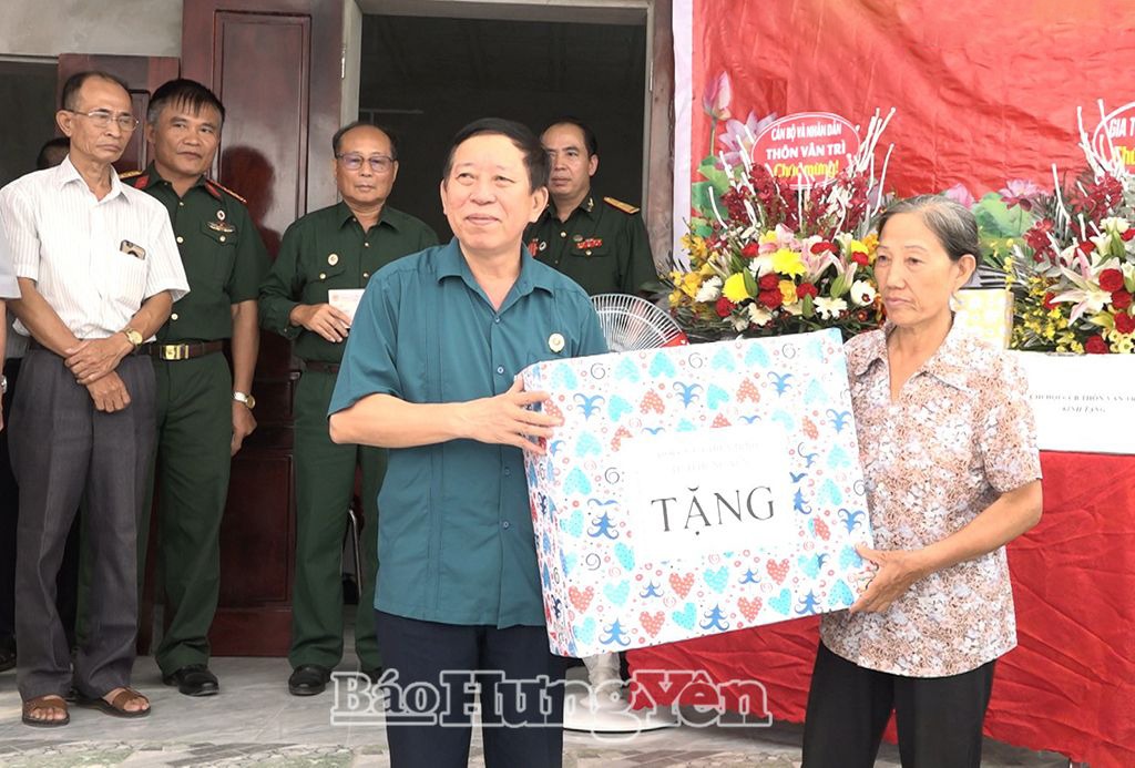 Hỗ trợ xây mới, sửa chữa 11 căn nhà cho hội viên cựu chiến binh