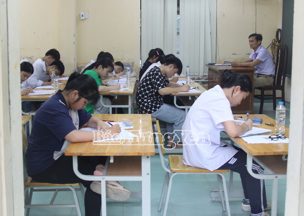 Kỳ thi tuyển sinh vào lớp 10 ở Hưng Yên diễn ra an toàn, nghiêm túc