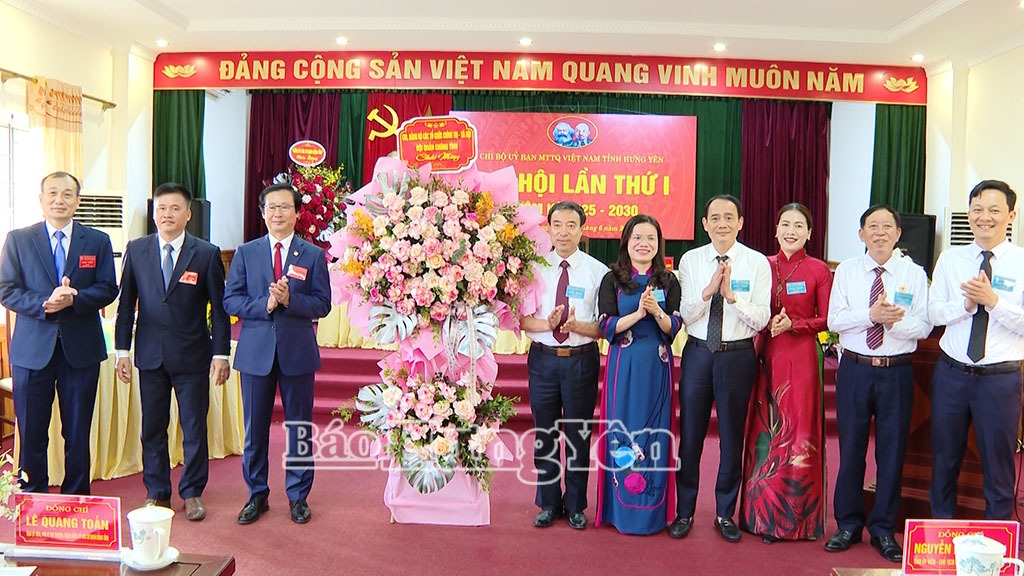 Đại hội Chi bộ Ủy ban MTTQ Việt Nam tỉnh lần thứ I, nhiệm kỳ 2025 – 2030