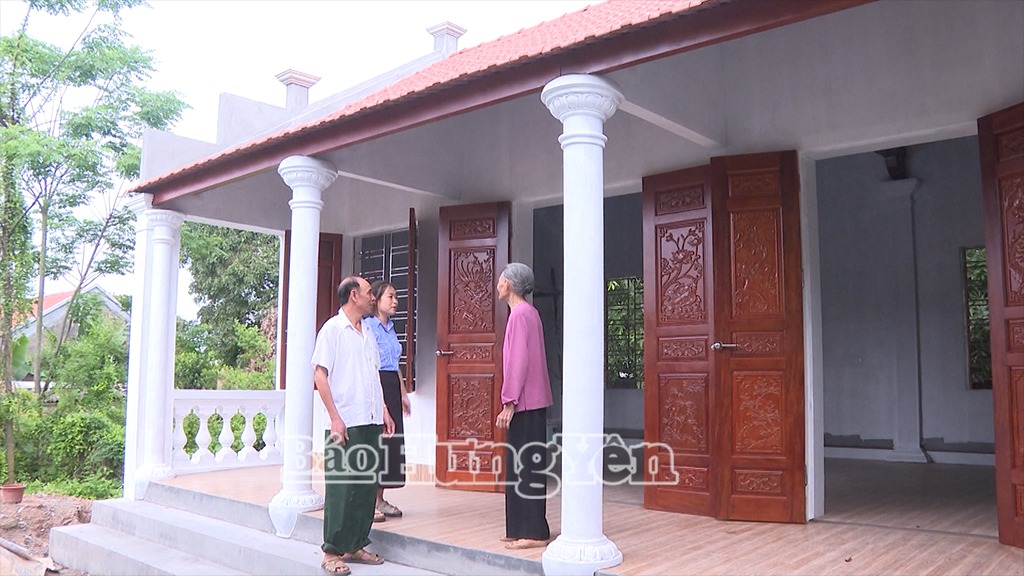 Hưng Yên hoàn thành xây mới, sửa chữa trên 86% số nhà tạm, nhà dột nát