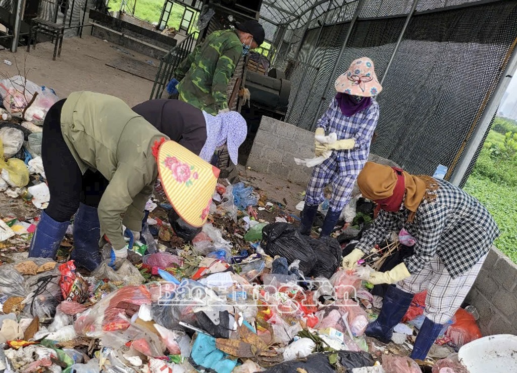 Xã Long Hưng: Không phân loại rác thải - không thu gom, vận chuyển 