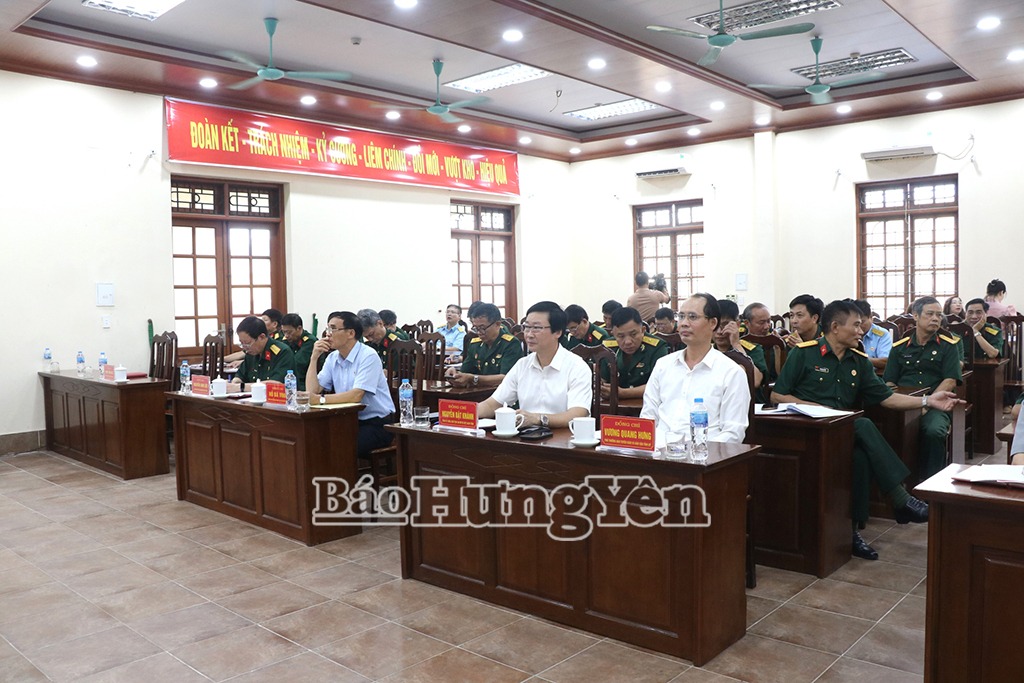 Hội nghị Ban chấp hành Hội Cựu chiến binh tỉnh khóa VII