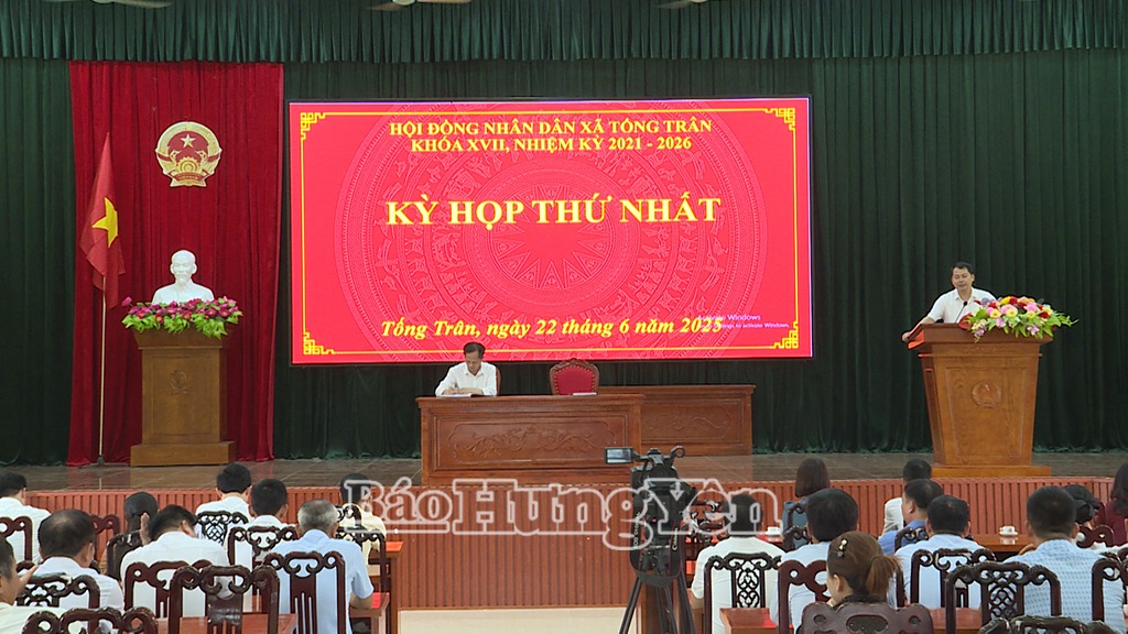 Vận hành thử nghiệm mô hình chính quyền địa phương tại xã Tống Trân