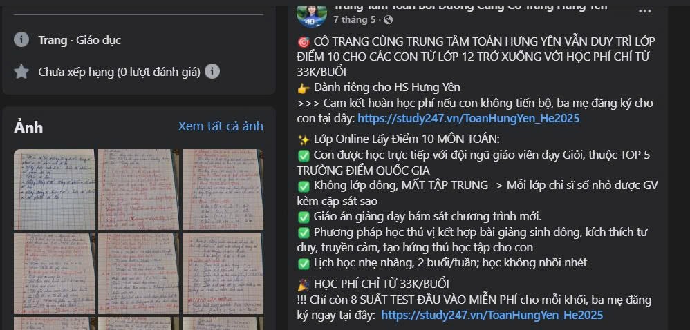Cảnh giác mất tiền khi đăng ký cho con học thêm online
