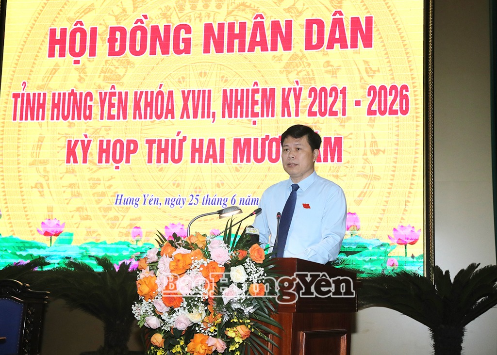 Kỳ họp thứ Hai tám HĐND tỉnh khóa XVII, nhiệm kỳ 2021-2026
