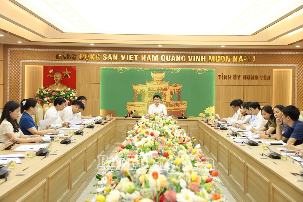 Hội nghị Ban Chấp hành Đảng bộ các cơ quan Đảng tỉnh Hưng Yên (mới) nhiệm kỳ 2020 - 2025