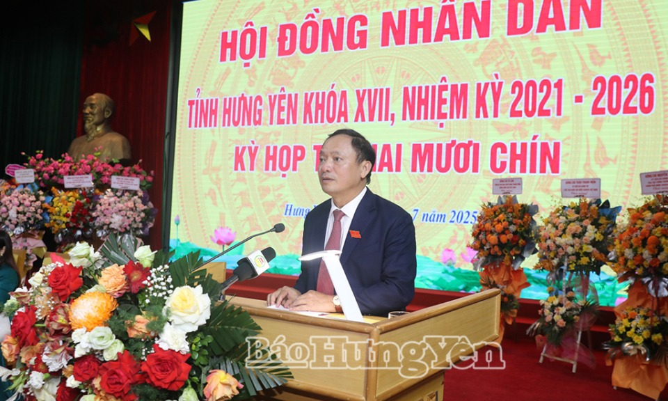 Đổi mới tư duy, nâng cao năng lực thực tiễn, phối hợp chặt chẽ, hành động quyết liệt để đưa các nghị quyết của kỳ họp vào vận hành tổ chức bộ máy chính quyền địa phương cấp tỉnh một cách hiệu quả nhất