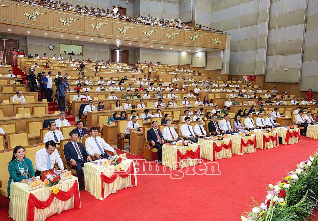 Kỳ họp thứ 29 HĐND tỉnh Hưng Yên khóa XVII, nhiệm kỳ 2021 – 2026 thông qua 19 nghị quyết