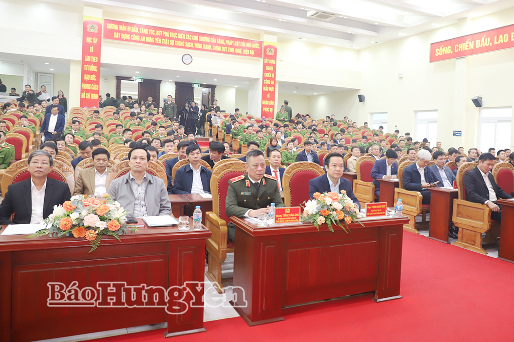 Hưng Yên: 397 tập thể, cá nhân được khen thưởng trong phong trào toàn dân bảo vệ an ninh Tổ quốc năm 2025