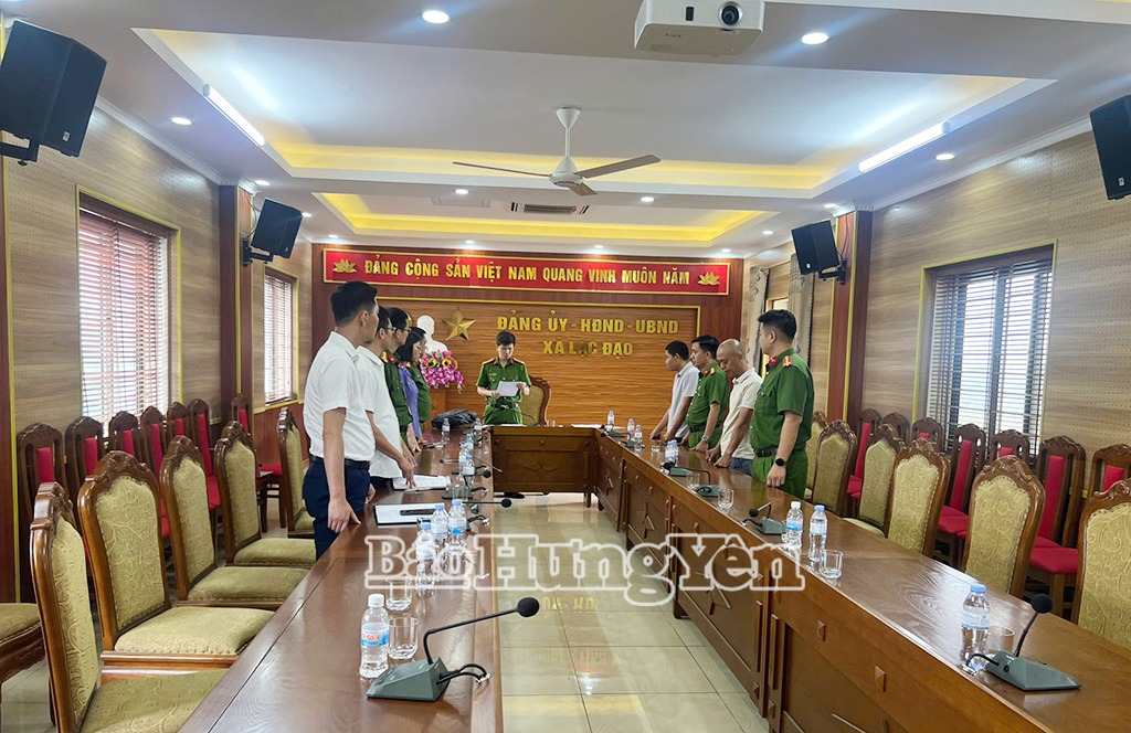 Cơ quan Cảnh sát điều tra Công an tỉnh Hưng Yên: Bắt tạm giam 2 đối tượng về tội vi phạm quy định về phòng cháy, chữa cháy