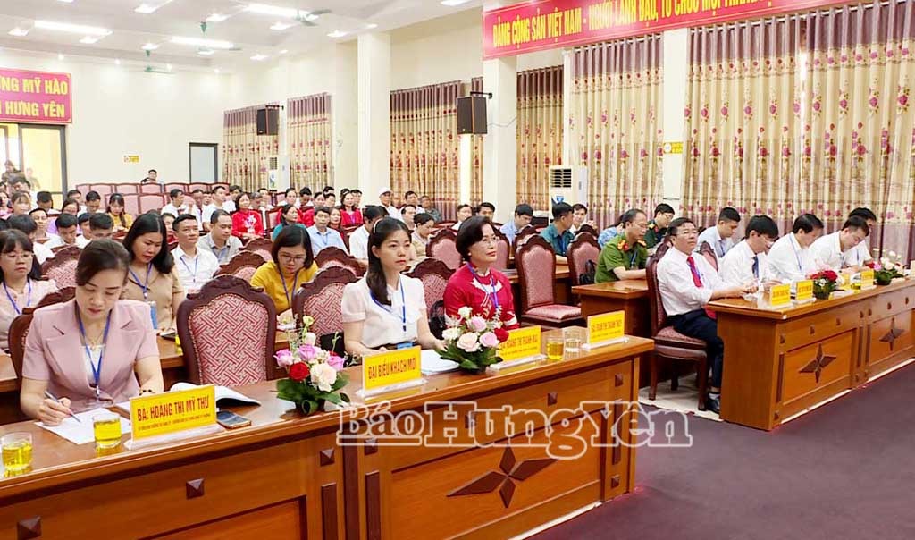 HĐND phường Mỹ Hào tổ chức kỳ họp thứ nhất khóa I, nhiệm kỳ 2021 – 2026