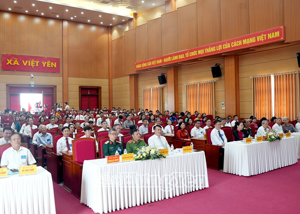 Đại hội đại biểu Đảng bộ xã Việt Yên lần thứ I, nhiệm kỳ 2025 – 2030