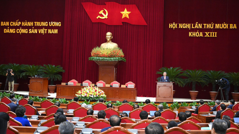 Bế mạc Hội nghị lần thứ 13 Ban Chấp hành Trung ương Đảng khoá XIII