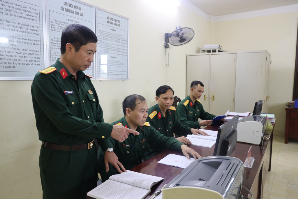 Thực hiện tốt công tác bảo đảm cho nhiệm vụ tìm kiếm, quy tập hài cốt liệt sĩ