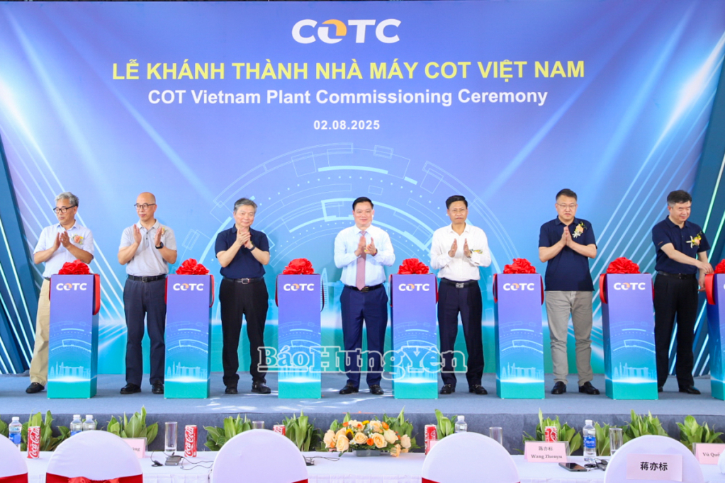 Công ty TNHH COT Việt Nam khánh thành nhà máy mới vốn đầu tư 50 triệu USD tại tỉnh Hưng Yên
