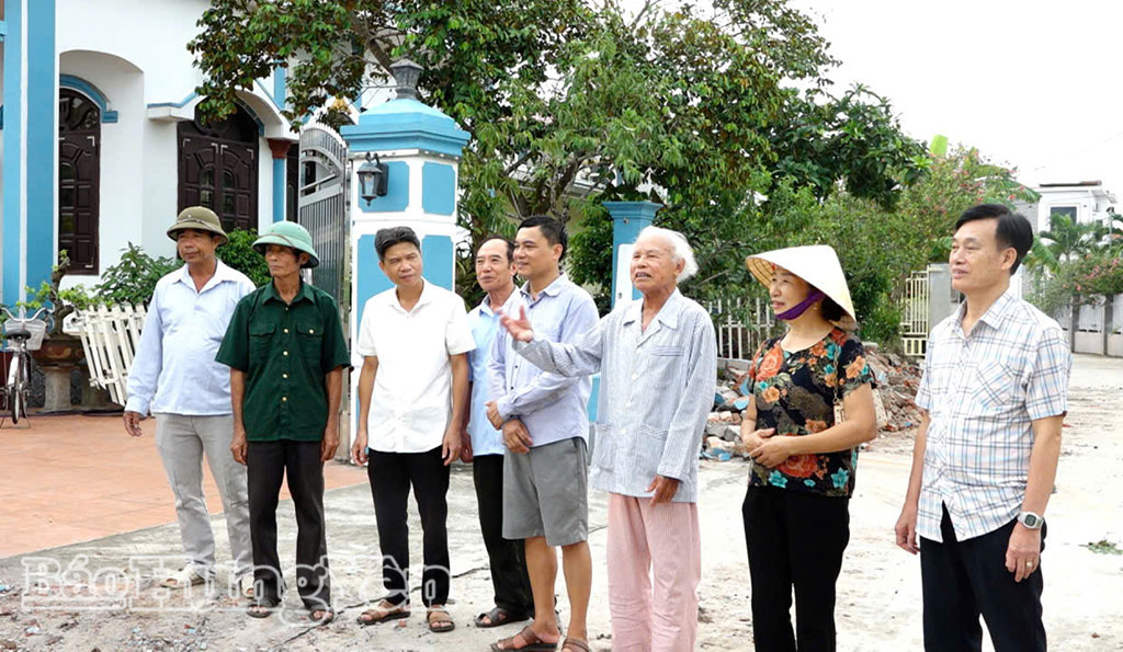 Đảng bộ xã Đồng Bằng phát huy dân chủ trong lãnh đạo, chỉ đạo thực hiện các nhiệm vụ chính trị, đặc biệt là trong công tác giải phóng mặt bằng