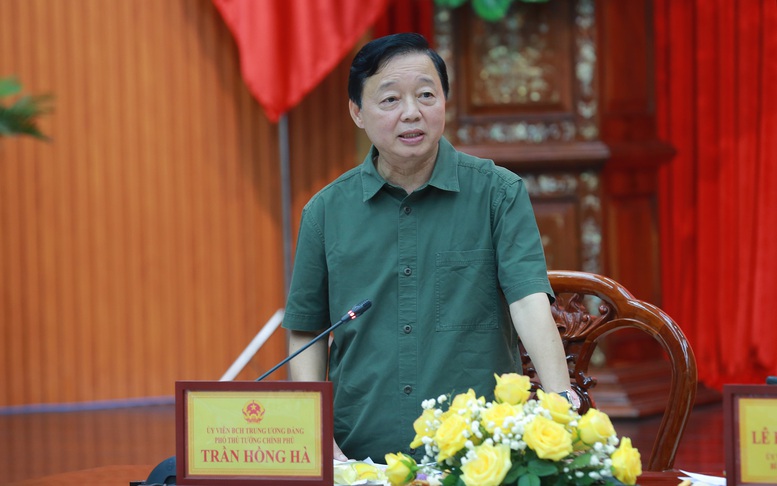 Phó Thủ tướng Trần Hồng Hà yêu cầu tháo gỡ ngay khó khăn cho mỏ đá xây dựng tại An Giang