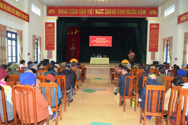 Đại hội đại biểu Hội Liên hiệp thanh niên xã Nhật Quang