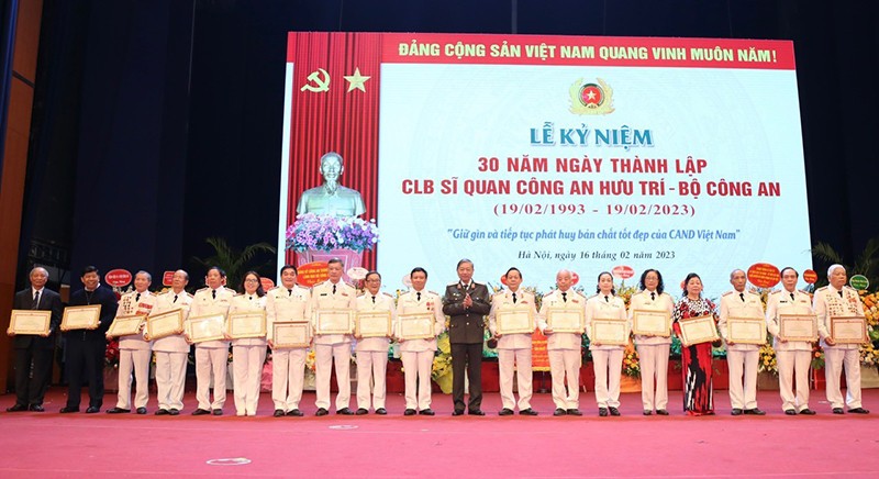 Hội Cựu Công an nhân dân Việt Nam - bước phát triển mới của lực lượng công an nhân dân