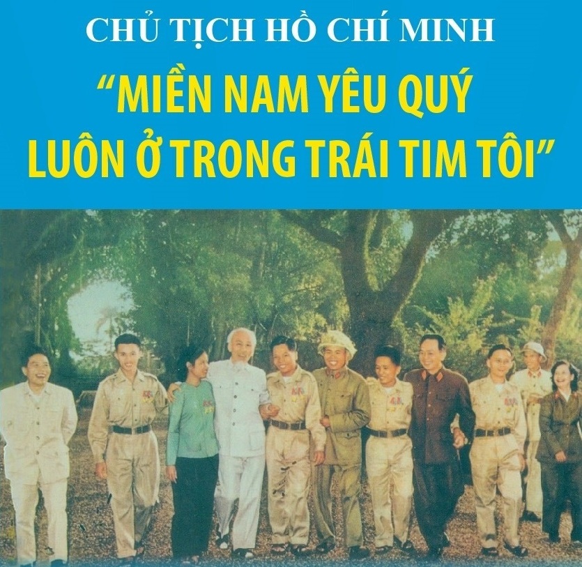 Chủ tịch Hồ Chí Minh: 'Miền Nam yêu quý luôn ở trong trái tim tôi'