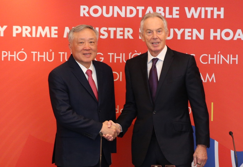Nguyên Thủ tướng Anh Tony Blair: Thành lập Trung tâm tài chính quốc tế tại Việt Nam là một quyết định rất sáng suốt
