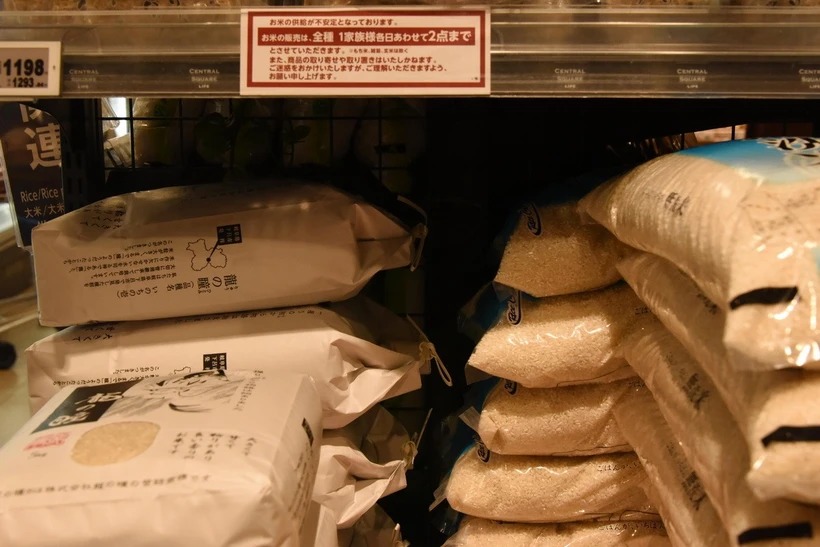 Giá gạo tăng vọt khi Nhật Bản xem xét lại an ninh lương thực