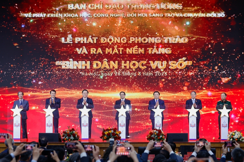 Thủ tướng phát động phong trào 'Bình dân học vụ số' toàn dân
