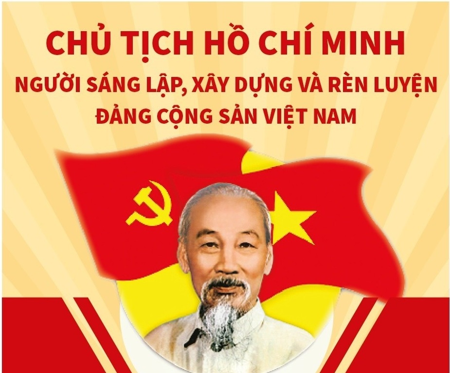Chủ tịch Hồ Chí Minh - người sáng lập, xây dựng và rèn luyện ĐCS Việt Nam