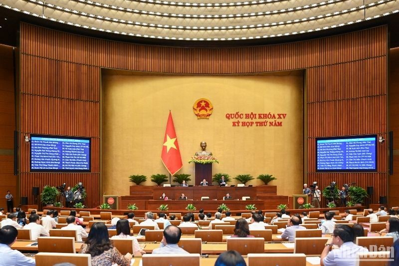 Thông cáo báo chí số 18 Kỳ họp thứ 5, Quốc hội khóa XV