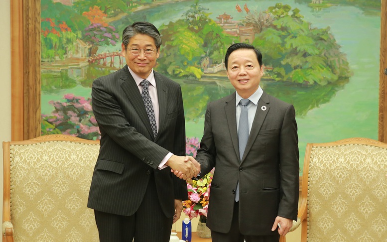 Phó Thủ tướng Trần Hồng Hà tiếp Đại sứ Nhật Bản tại Việt Nam