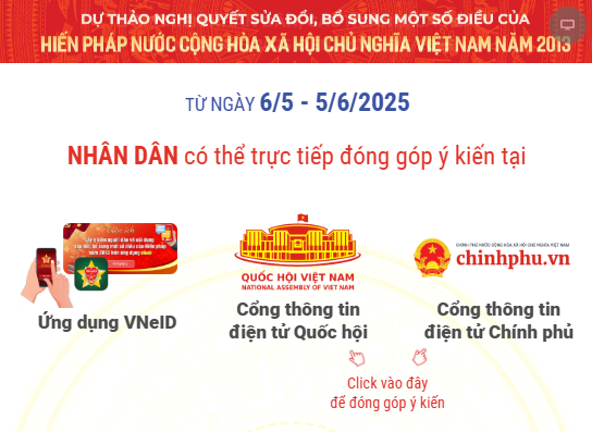 Nhân dân có thể góp ý sửa đổi Hiến pháp như thế nào?