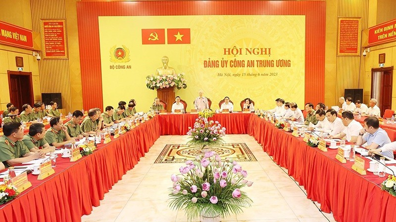 Xây dựng lực lượng Công an nhân dân thật sự trong sạch, vững mạnh, chính quy, tinh nhuệ, hiện đại đáp ứng yêu cầu nhiệm vụ (★)