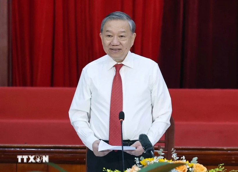 Tổng Bí thư: Sáp nhập tỉnh không phải '2 cộng 2 bằng 4' mà '2 cộng 2 lớn hơn 4'